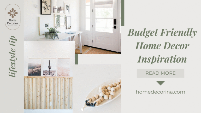 Decorating Your Home for Under ₹5,000: Affordable Style Secrets from HomeDecorina