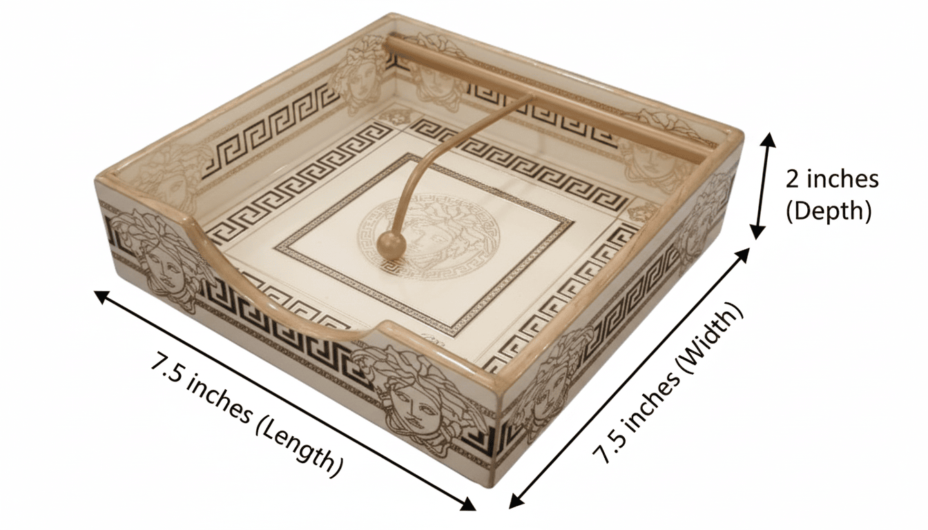 Luxury Square Napkin Holder for Dining Table