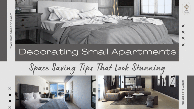 Decorating Small Apartments — Space Saving Tips That Look Stunning