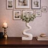 Modern Sculptural Ceramic Vase | Abstract Home Décor Accent